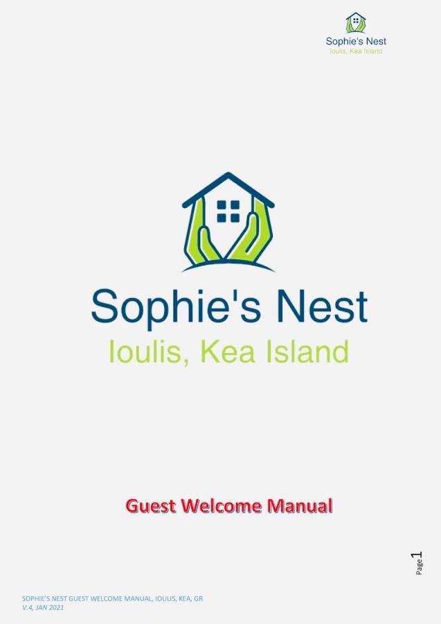 Sophie'S Nest Apartment Ioulis Exterior photo